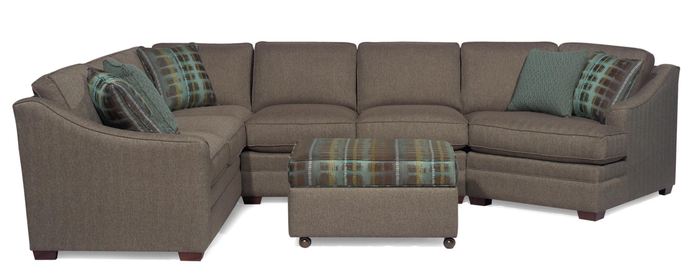 Craftmaster F9 Design Options Customizable 3Piece Sectional with LAF